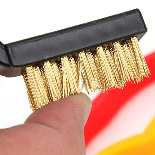 Gas Stove Cleaning Wire Brush Kitchen Tool Metal Fiber Brush �Set of 3 Brush