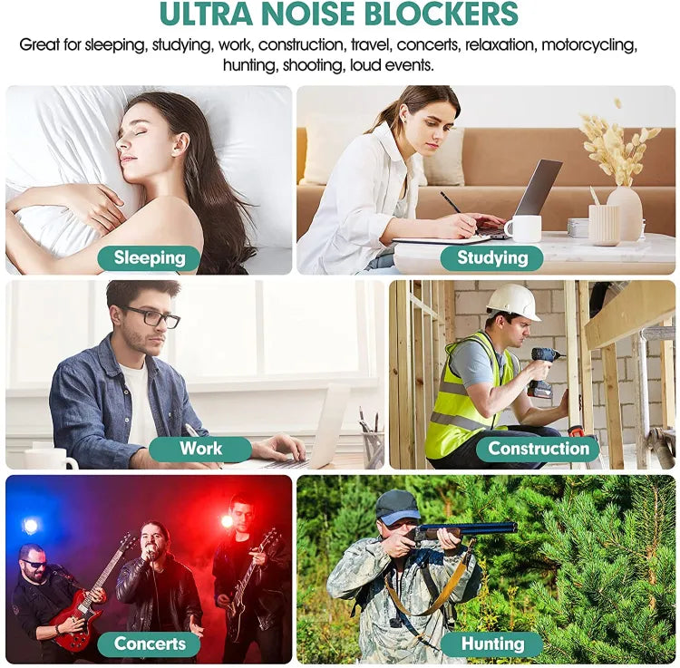 Foam Ear Plug for travel Anti Noise – photo 1