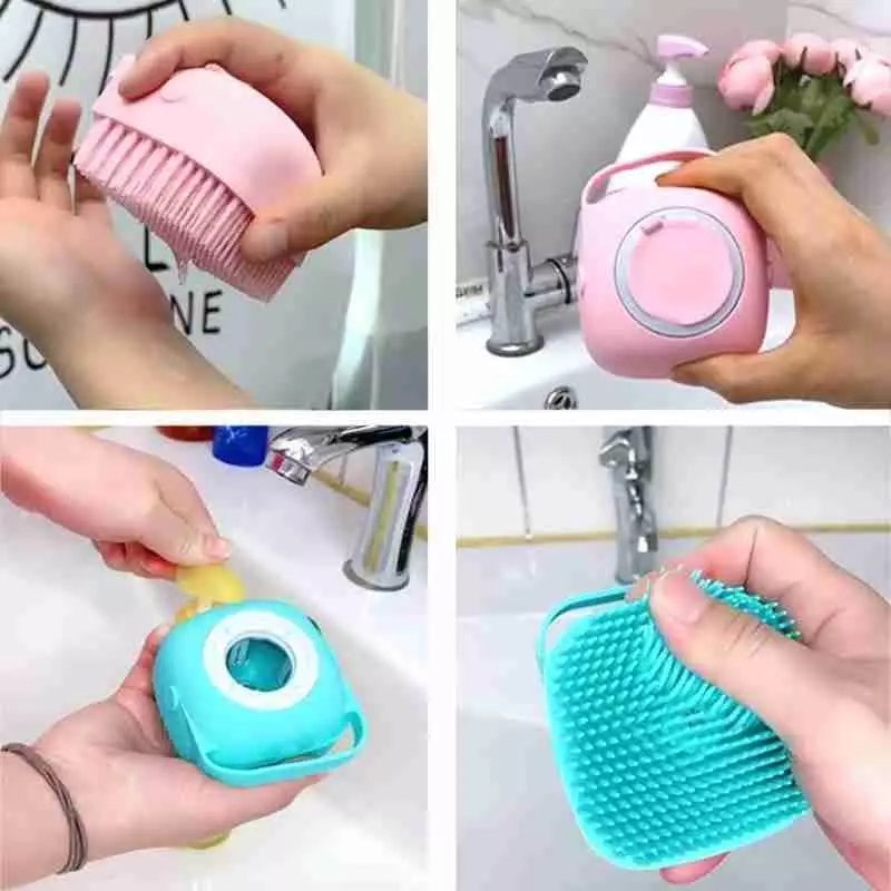 Silicone Bath and Body Shower Brush – photo 1