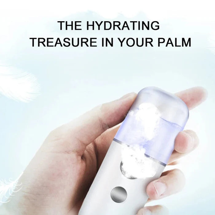 Portable Beauty Instrument Humidifier Easy To Carry  Spray Nano Spray Water Meter Steam Face Cold Spray (30 ml)
