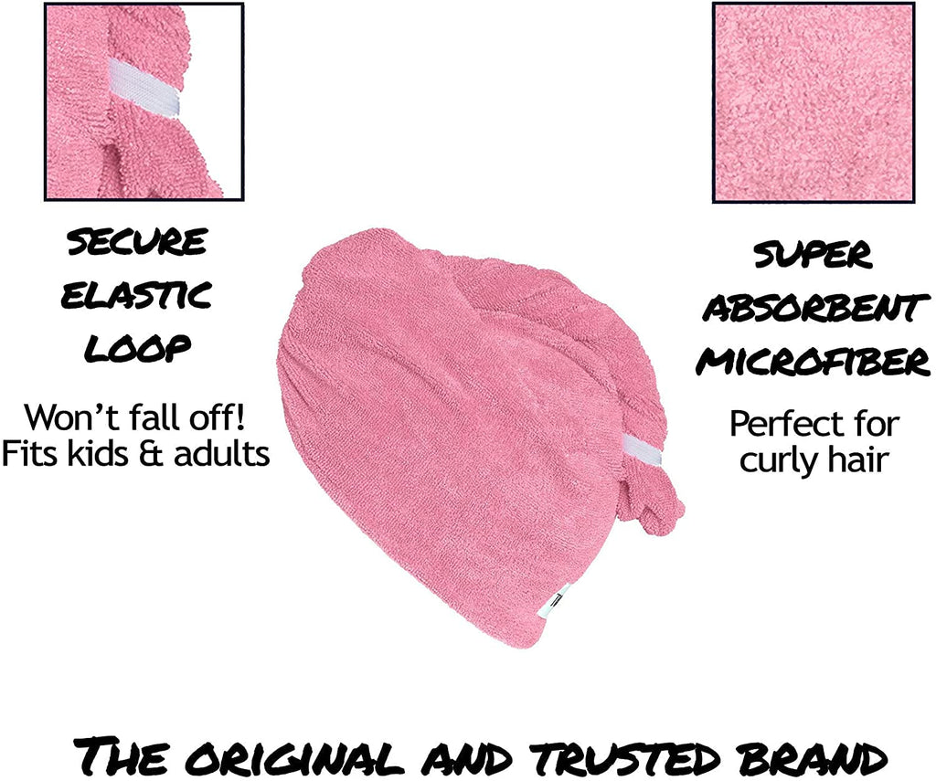 Turbo Twist Towel Hair Towel Wrap For Women
