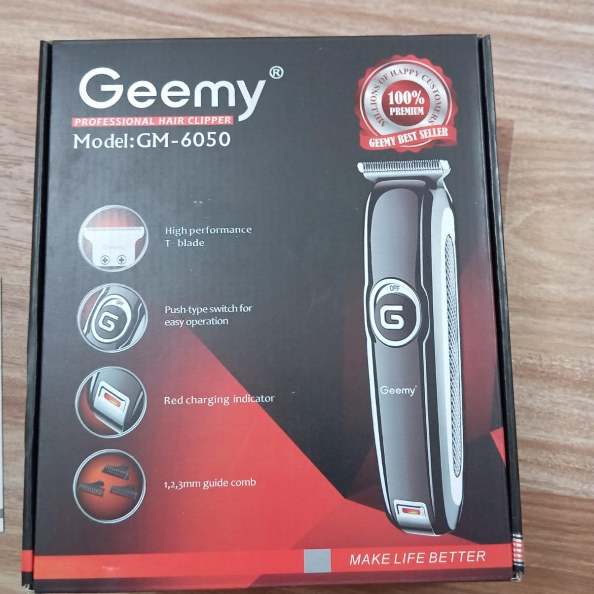 Geemy Original Professional Hair Clipper Trimmer Shaver