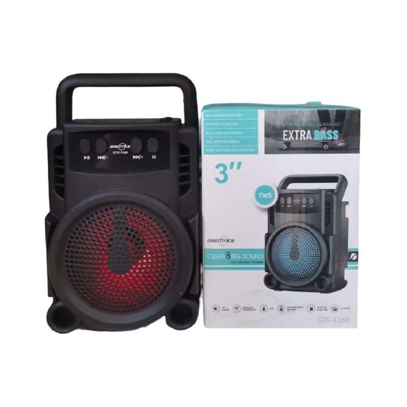 GTS-1360 Wireless Portable Speaker �Extra Bass & Long Battery Life