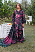 Iznik Digital Printed 3Pc Embroidered Lawn Unstitched Suit with Chiffon Dupatta �Summer Collection 2026