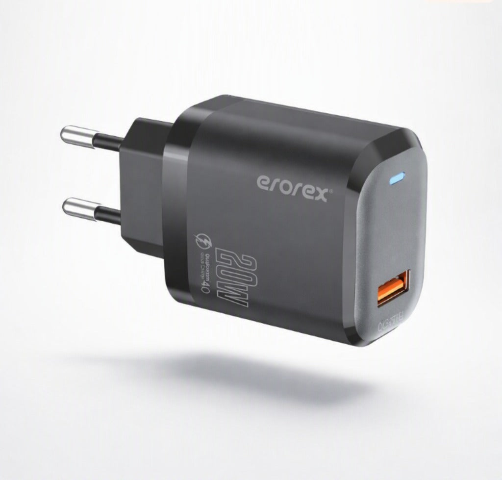 Erorex 20W QC-1.0 Fast Charging Adapter for