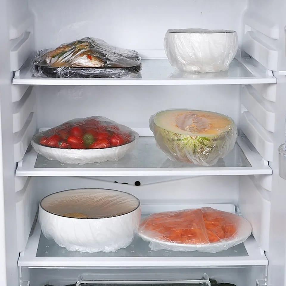 Transparent Polythene Food Covers for Kitchen Storage