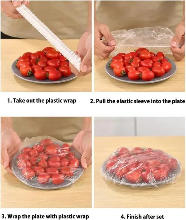 Popular Bear Food Covers Transparent Plastic Storage