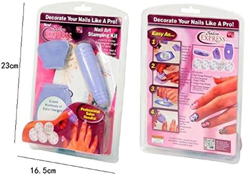 Salon Express Nail Art Stamping Kit – photo 1