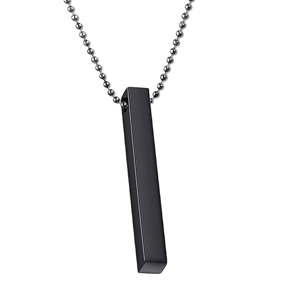 Boys Bar Necklace Pack Of 2 Materials – photo 3