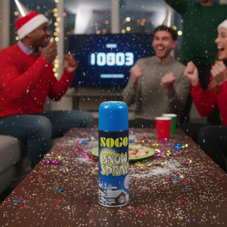 Snow Spray for Parties | Party Foam Snow Spray | Fun Celebration Accessory |