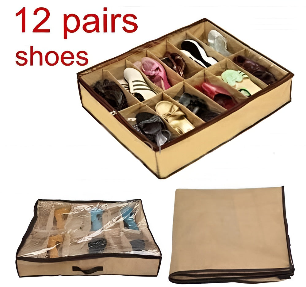 Shoe Organizer Closet/Under Bed Storage – photo 1