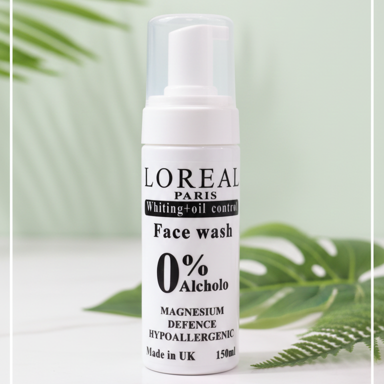 L'Or?l Paris Magnesium Defence Hypoallergenic Face Wash (150ml)
