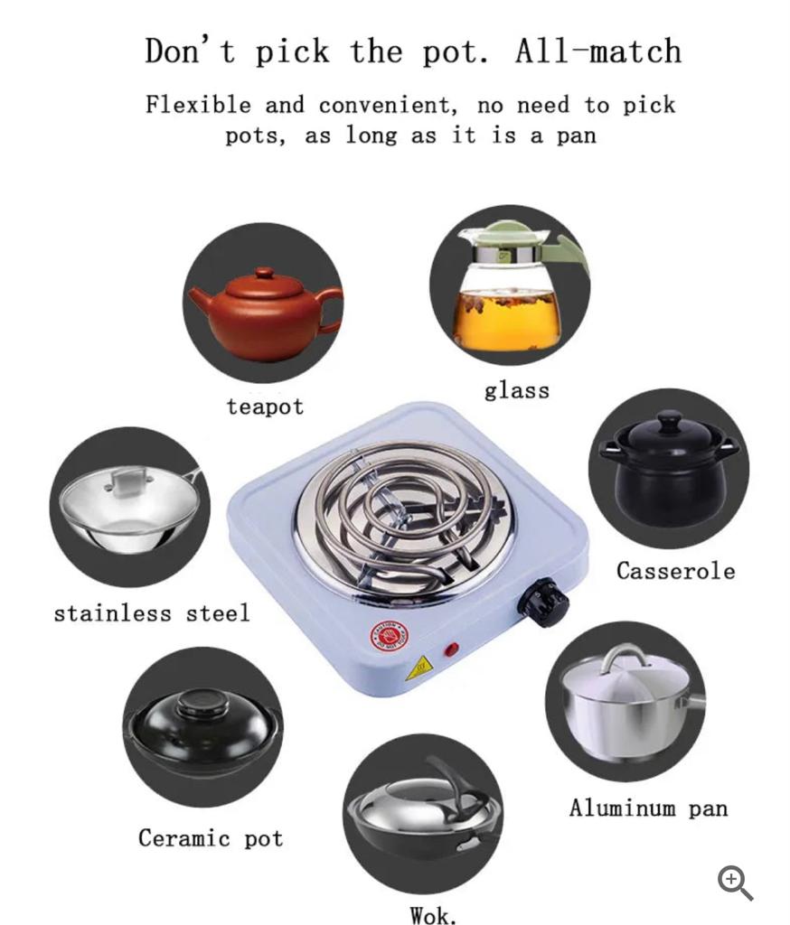 Hot Plate Electric Stove for cooking | Electric Hot Plate Stove | Electric Cooker | Electric Coil Cooking Stove | Electric Stove For Cooking �Electric Cholha