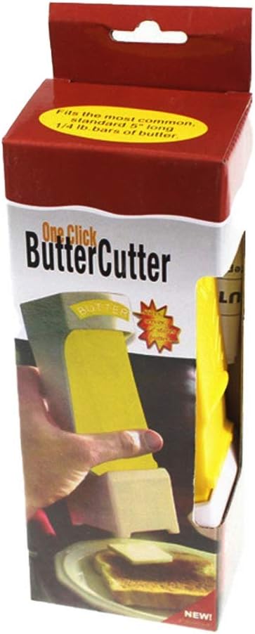 Butter Slicer,One Click Stick Butter Cutter,Cheese Splitter, Butter for Making Bread, Cakes,Cookies,Bread