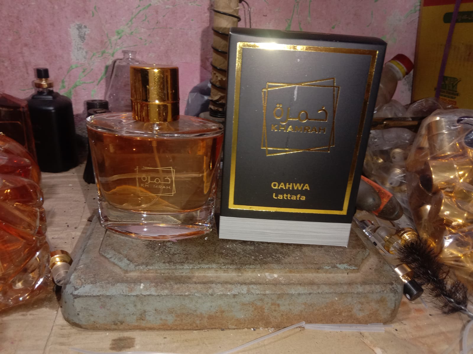 Khamrah Qahwa By Lattafa Perfumes Unisex Eau De Parfum 100ml Premium Long Lasting Fragrance | Black