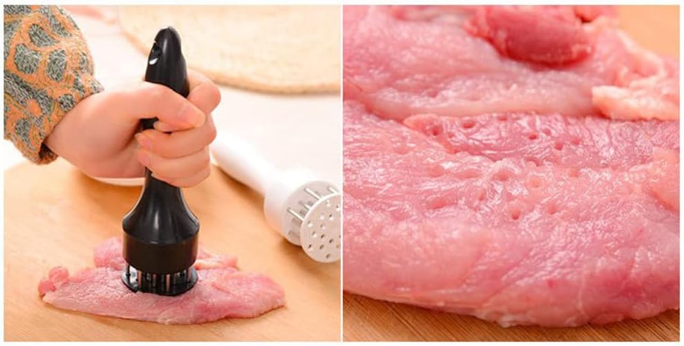 Meat Tenderizer Loose Meat  Stainless Steel Needle Eco-Friendly (random color)