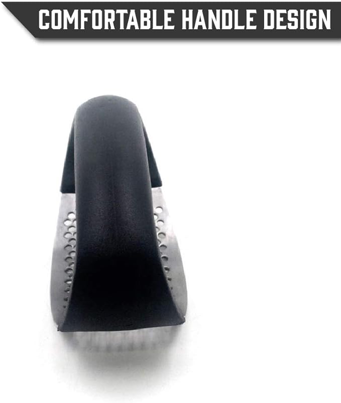 Garlic Press Rocker - Stainless Steel Garlic Press, Versatile Garlic Crusher, Easy to Use and Store Garlic Mincer �Effortless Cleanup and Dish Safe Garlic Grater(random color)