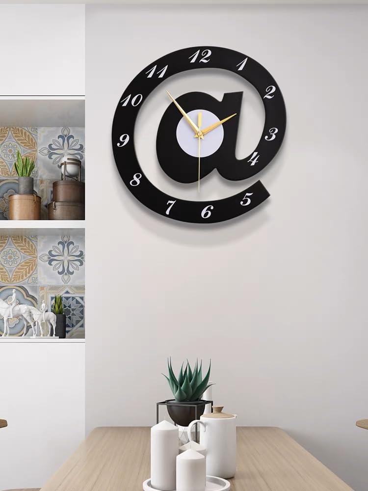 The Sign 3D Wooden wall clock – photo 2