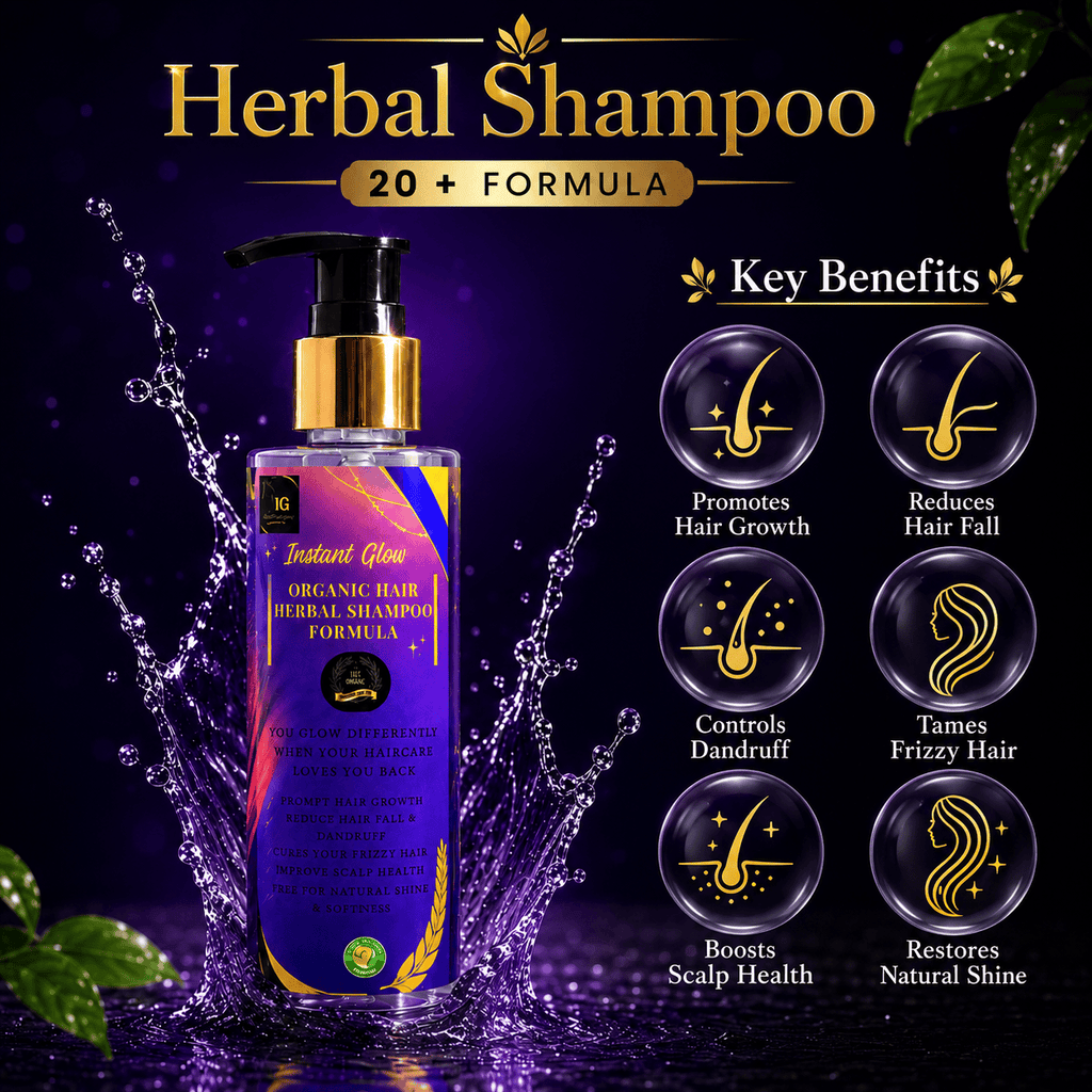 Instant Glow Herbal Shampoo 20+ Formula 150ml