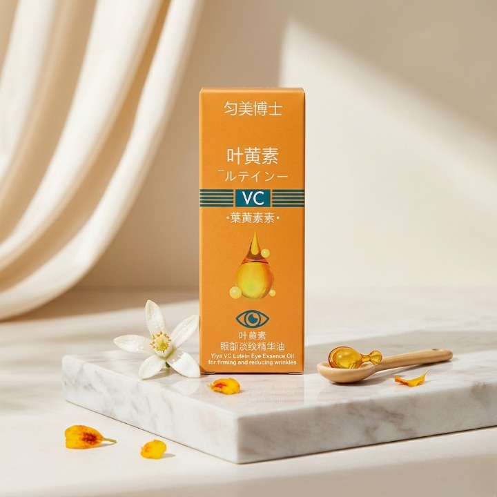 Yiya VC Lutein Eye Essence Oil �Advanced Brightening & Anti-Wrinkle Under Eye Firming Treatment