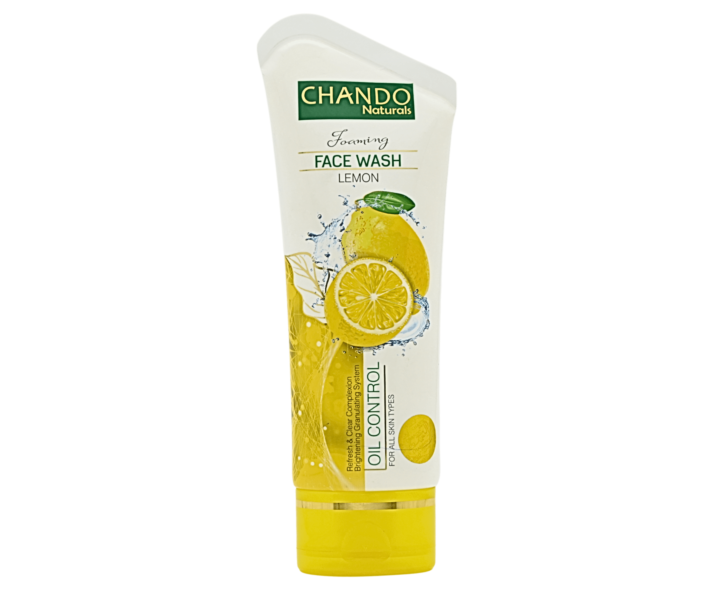 Chando Natural Foaming Face Wash Lemon �Oil Control & Refreshing Cleanser for All Skin Types (100g)