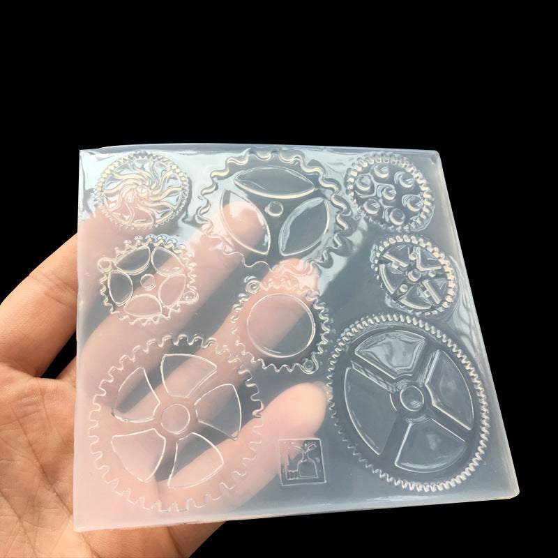 Premium Silicone Gear Molds for DIY Crafts Pakistan