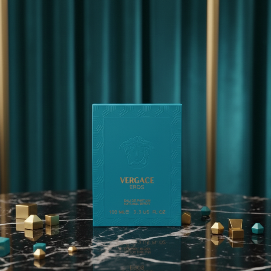 Vergace Eros Eau De Toilette �Bold And Seductive Fragrance For Men With Fresh, Woody, And Oriental (100 ml)