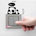 Panda Cute Switch Board Sticker Pvc Water