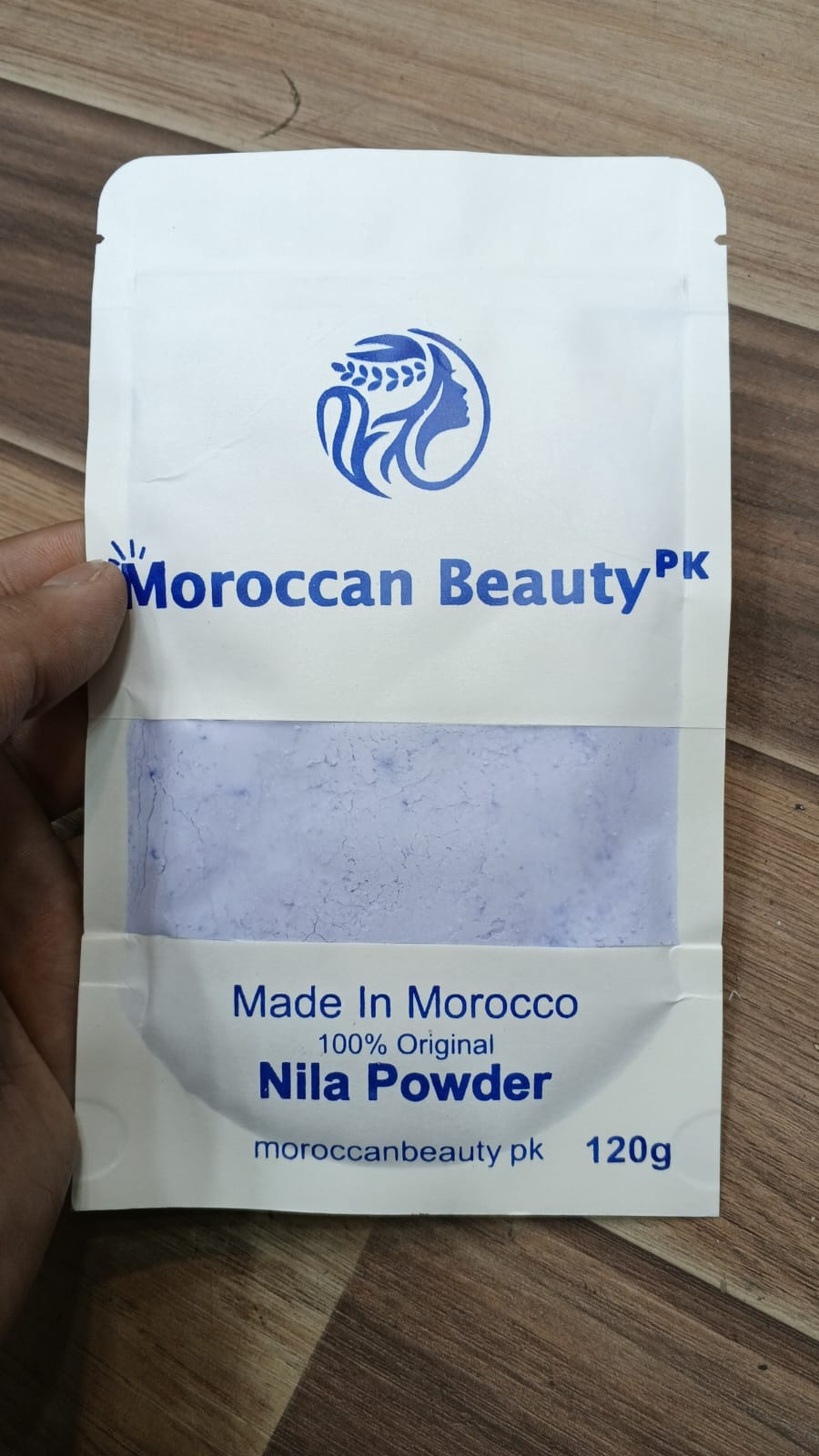 Moroccan Beauty Nila Powder 120g | Original Blue Nila Powder for Skin Brightening & Glow
