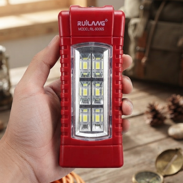 Ruilang Model RL-6006S Rechargeable LED Flashlight And