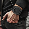 The Noir Eastern Minimalist �Matte Black Octagonal Timepiece ( without box)