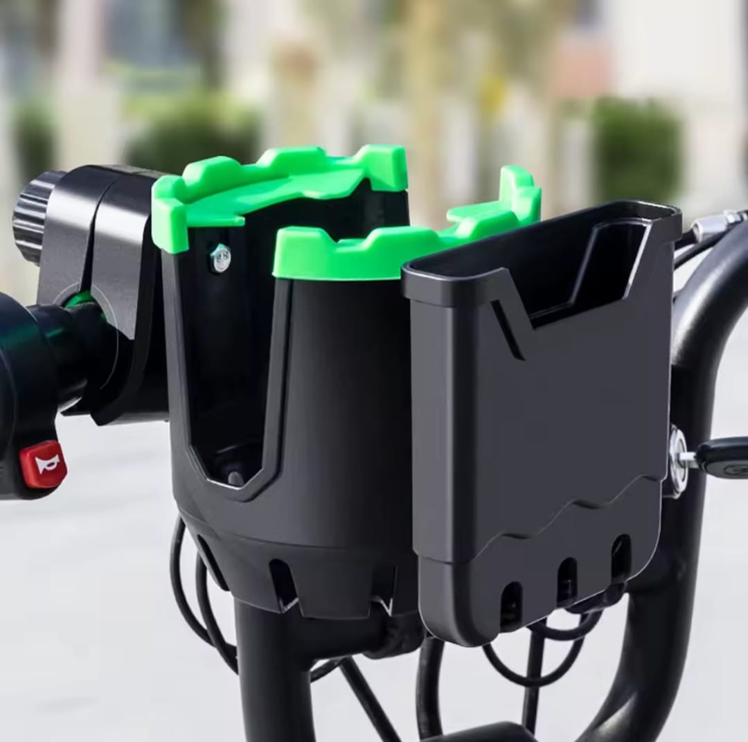 2-In-1 Universal Cup Phone Drinks Holder Bicycle Adjustable Cell Phone Holder Water Bottle Multifunctional Universal Cup Holder