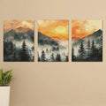 Set of 3 Premium Wall Art Photo Tiles �Modern Home Decor Sets 8x11