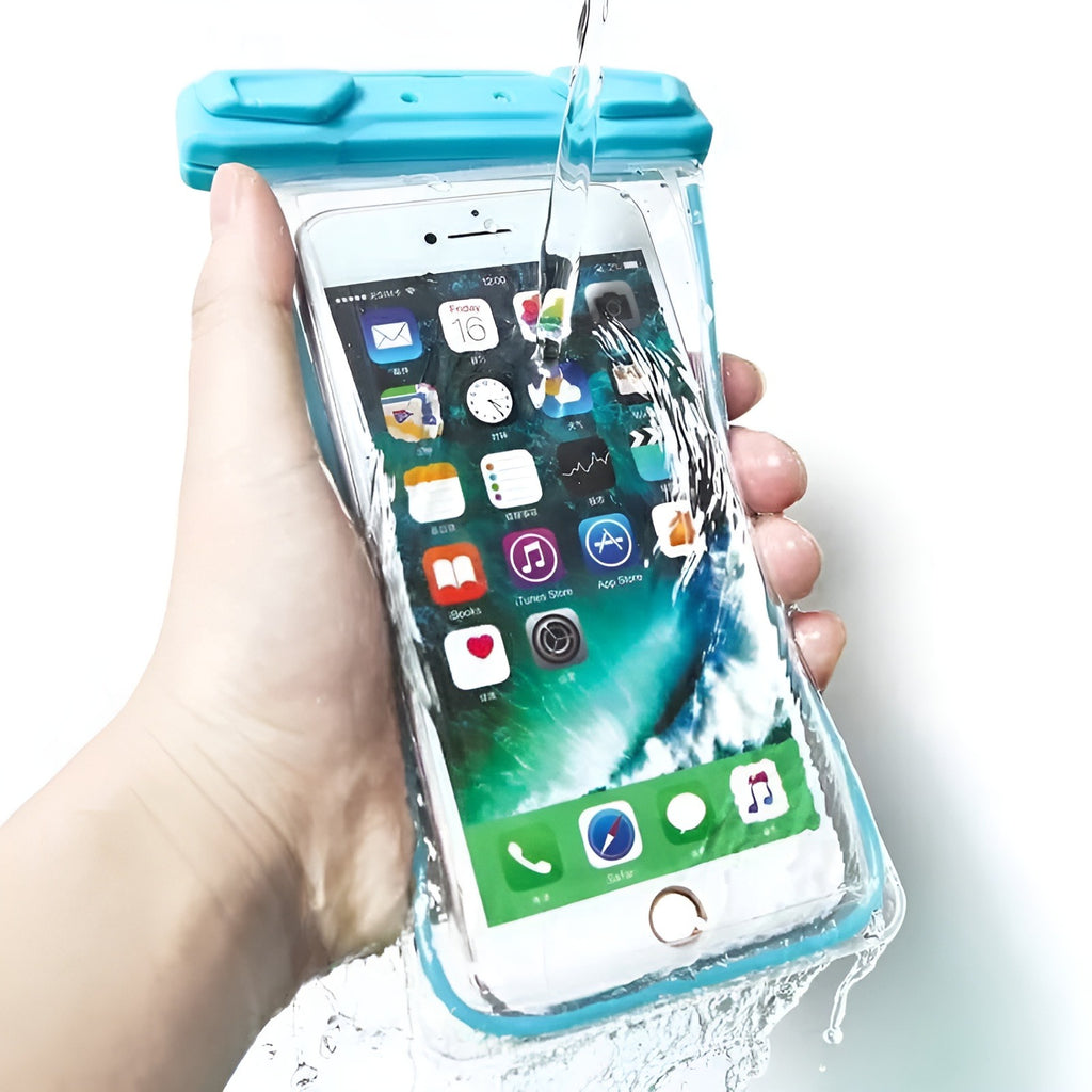 Universal Waterproof Mobile Pouch | Underwater Touch Sensitive Phone Case | Dry Bag for Rain, Swimming & Travel | Premium Protection Cover (Random Color)