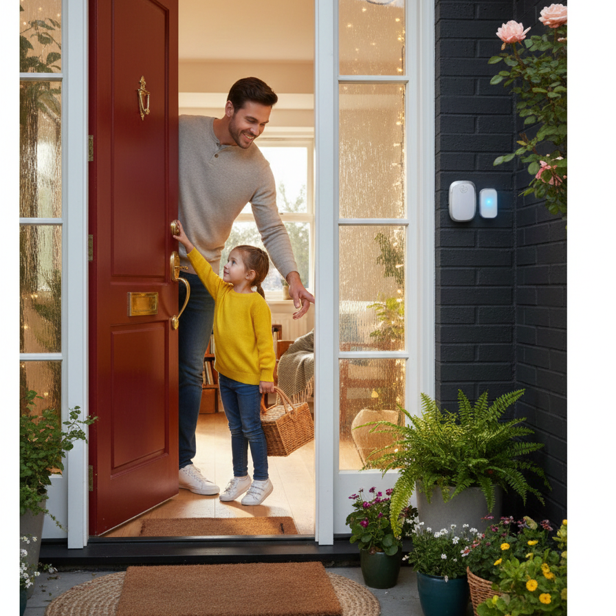 Luckarm Wireless Digital Doorbell �High Quality & Easy Installation