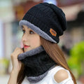 Coral Fleece Scarf Hats Winter Beanies Soft For Men's and Women's