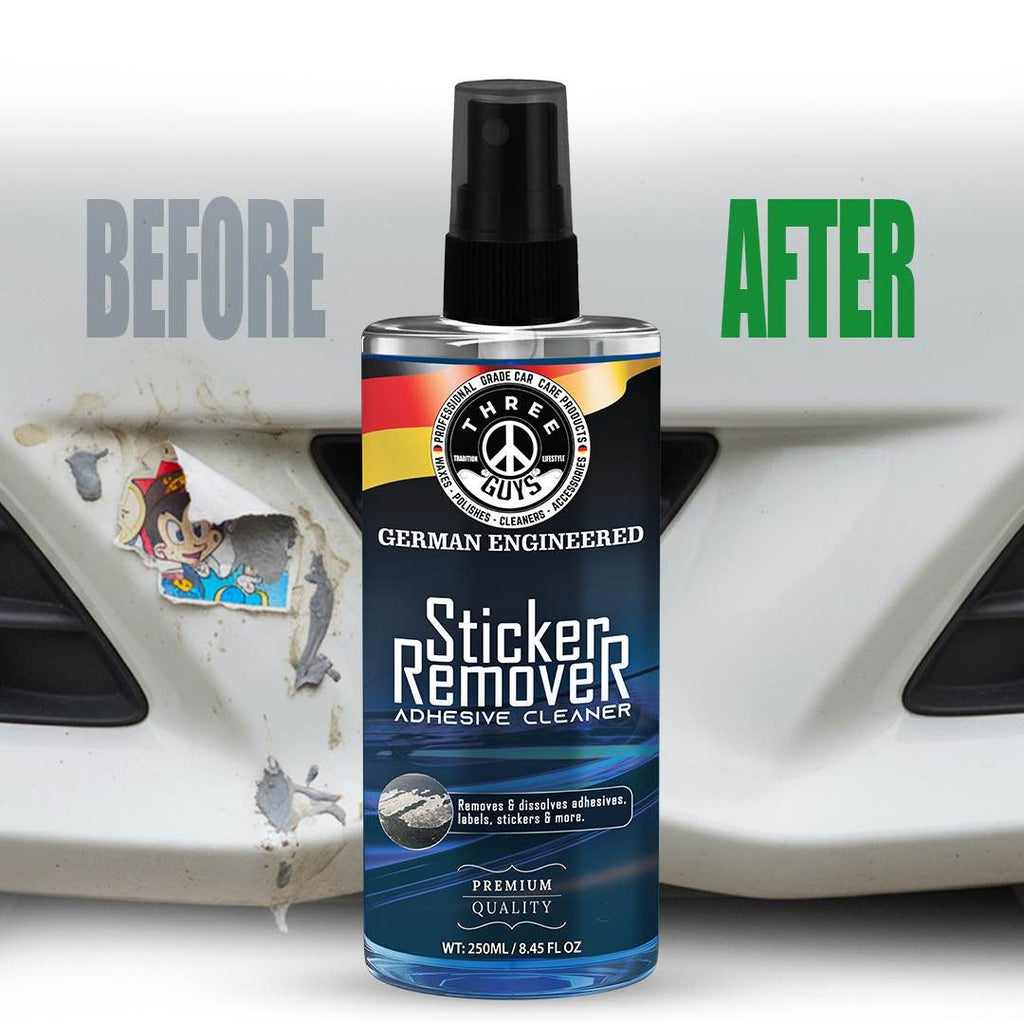 Sticker Remover | Premium Adhesive Cleaner | THREE GUYS | German Engineered (250ml)