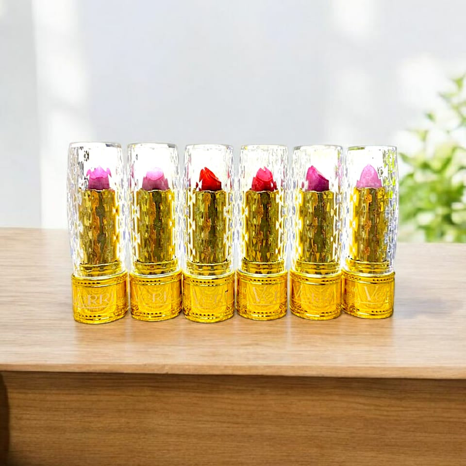 6 Pcs High Pigmented Velvet Matte Lipstick Set �Long-Lasting Multicolor Lip Shades With Smooth, Soft Texture For A Perfect Everyday Glam Look