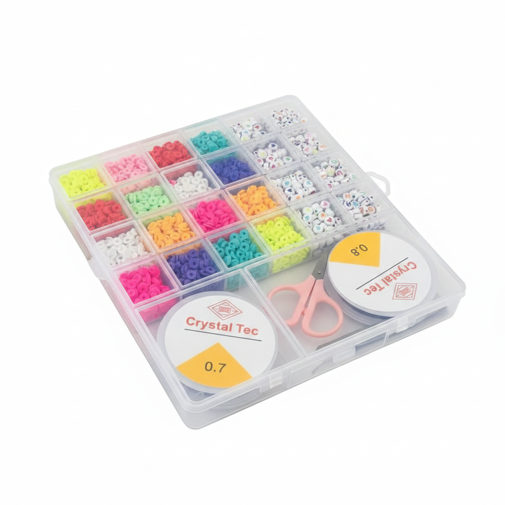 DIY Beads Box �Colorful Beads Set for Necklace & Jewelry Making