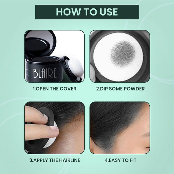 BLAIRE Hair Filler Powder �Instant Root & Thinning Hair Concealer