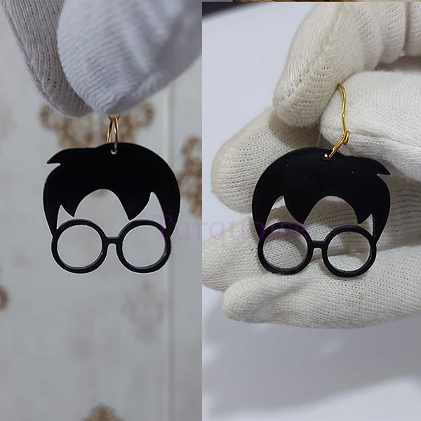 Harry Potter Earrings Acrylic Material For Harry