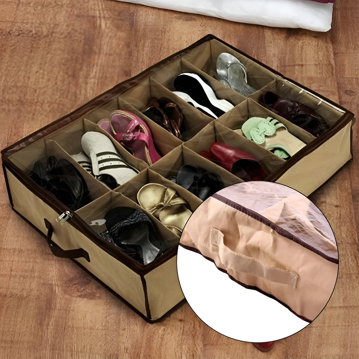 Shoe Organizer Closet/Under Bed Storage – photo 5