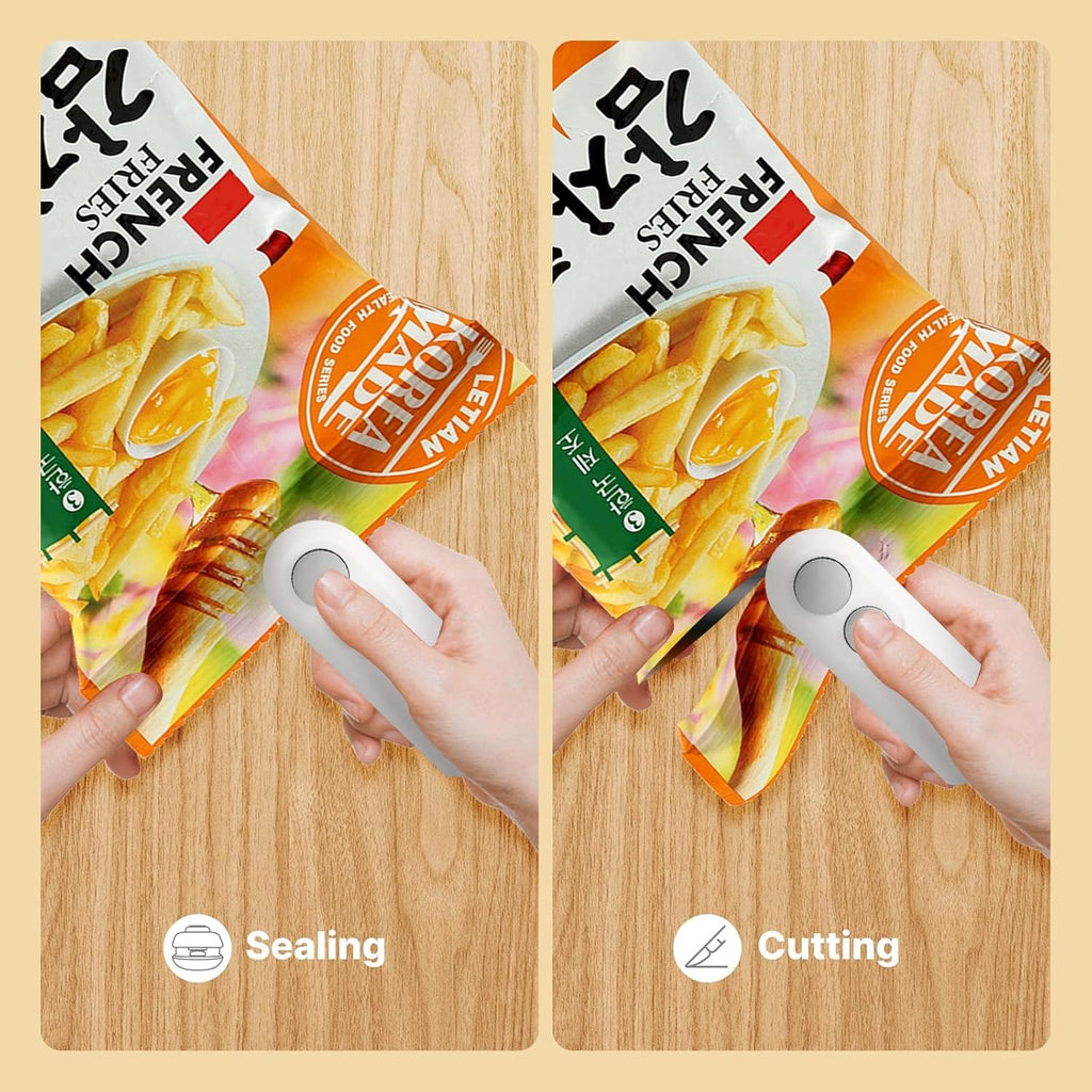 1 Pc Mini Heat Sealing Machine 2-in-1 – photo 4
