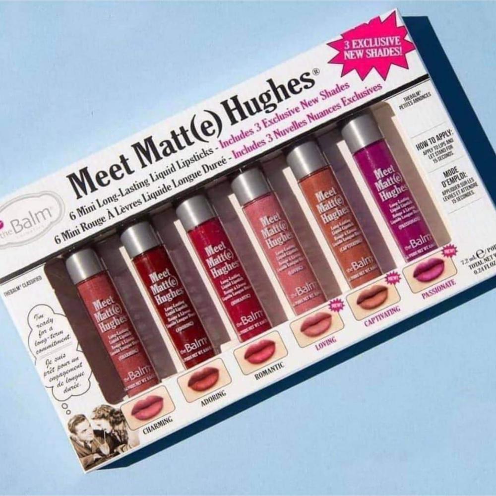 6 Pcs High Pigmented Flavored Lip Gloss Set �Long Lasting Moisturizing Gloss Collection - Multi Color