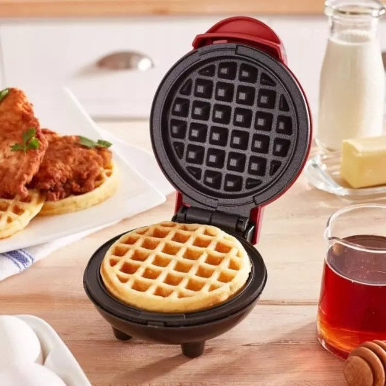 Waffle Maker Breakfast Machine �Non Stick Easy Clean Compact Electric Appliance For Quick And Delicious Homemade Waffles