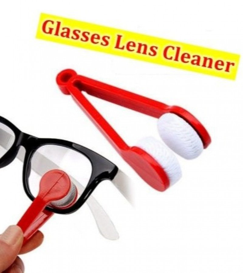 Mini Microfiber Eyeglasses Cleaner �Pocket-Size Lens Cleaning Tool (Random Color)