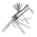 7 In 1 Multifunctional Metal Keychain Stainless Steel Travel Tool With Good Finishing