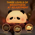 Cute Panda Night Light | Silicone Soft Lamp | Portable & Child-Safe Bedside Light