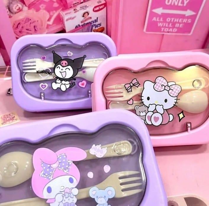 Kids Bento Box 450ml ABS Plastic Food Safe