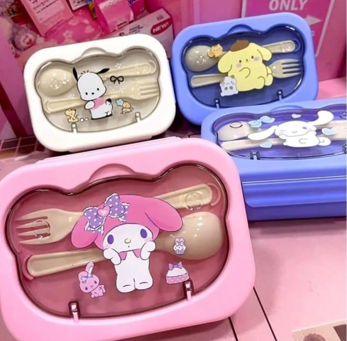 Kids Bento Box 450ml ABS Plastic Food Safe